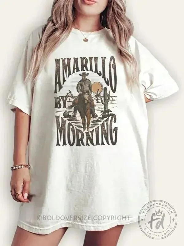 George Strait Amarillo By Morning Country Music T-Shirt